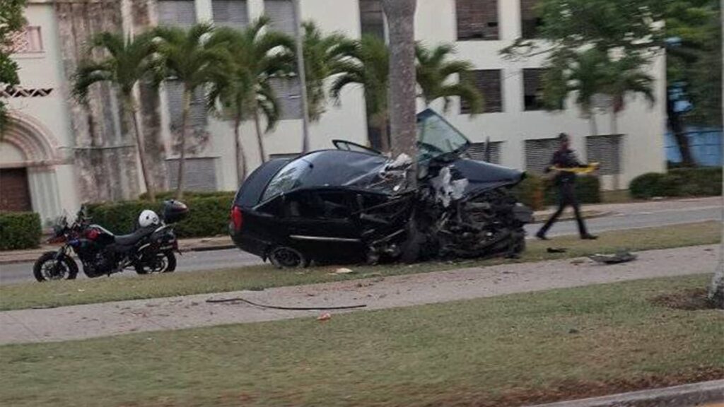 Accidente vehículo quinta avenida habana 2025