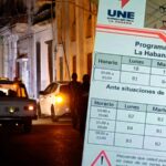 Calendario apagones la habana 2025