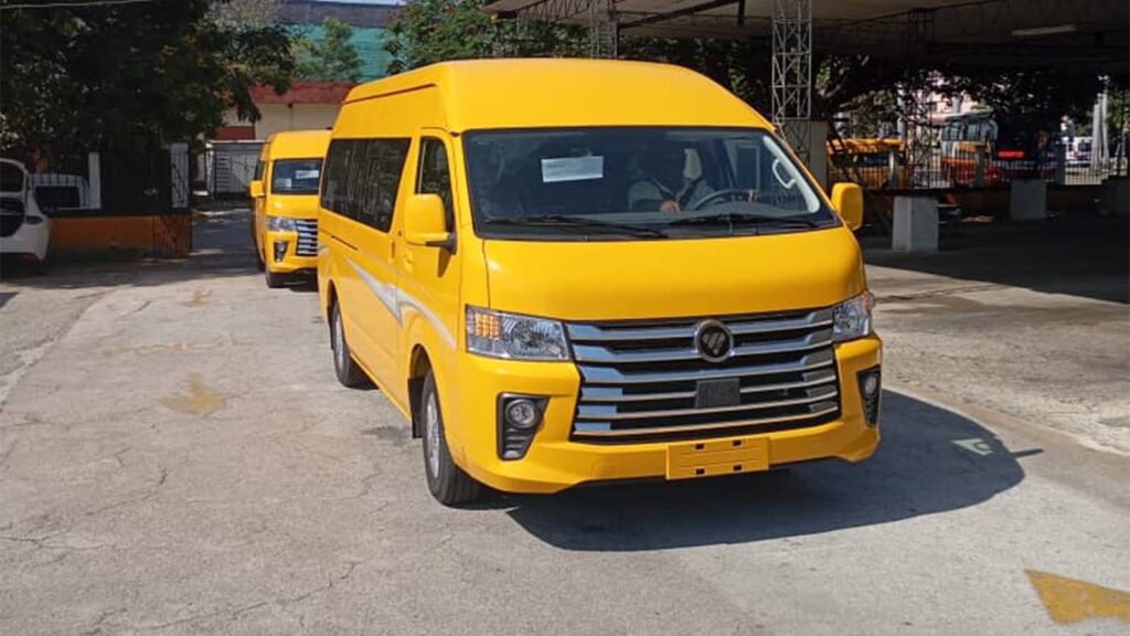 Nuevos microbuses gazelles habana