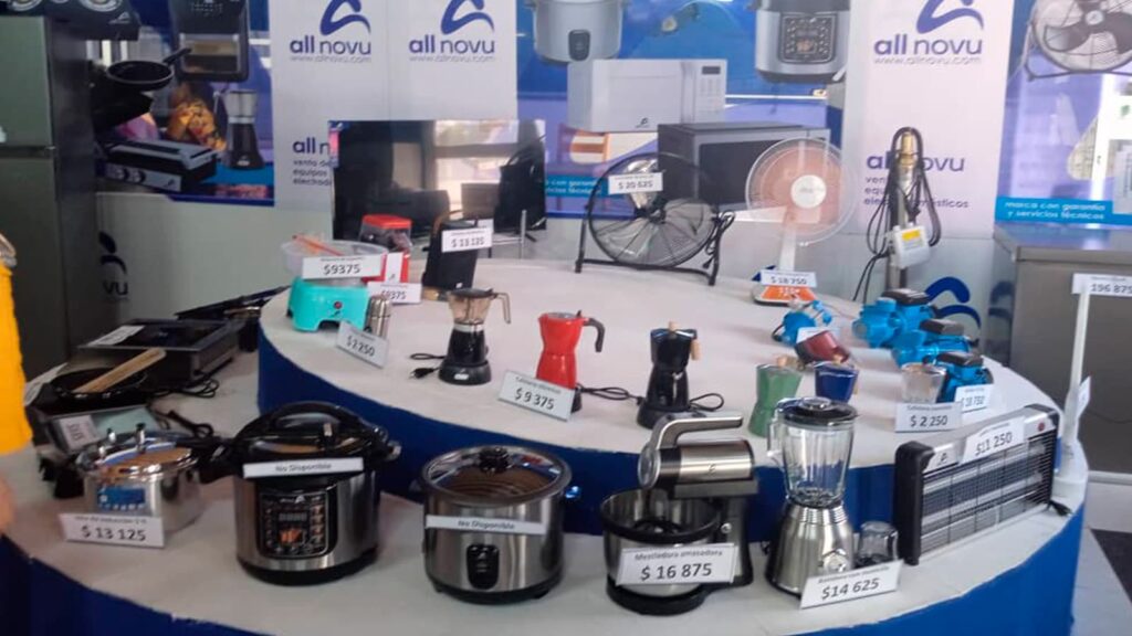 Tienda electrodomésticos MIPYME Correos Cuba