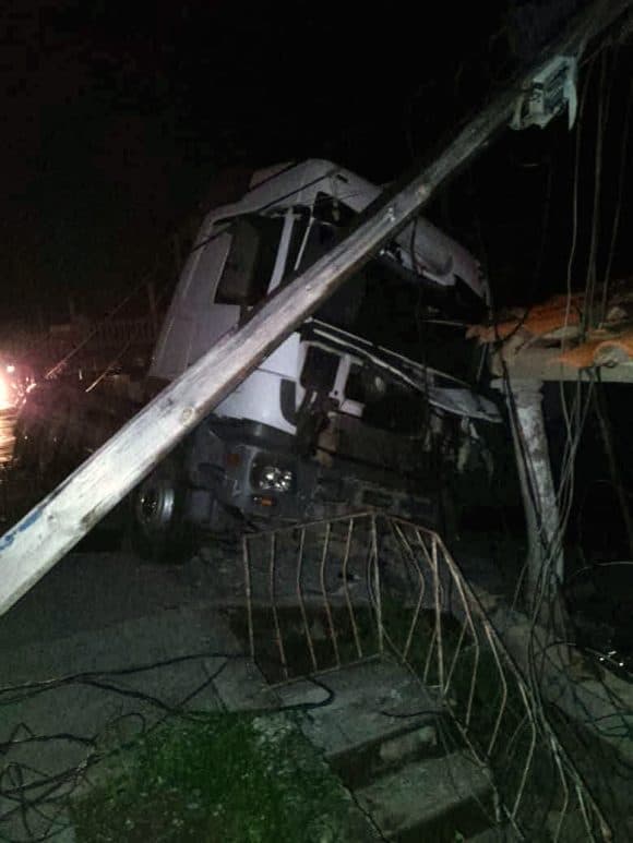 Accidente transito Pinar del Rio rastra