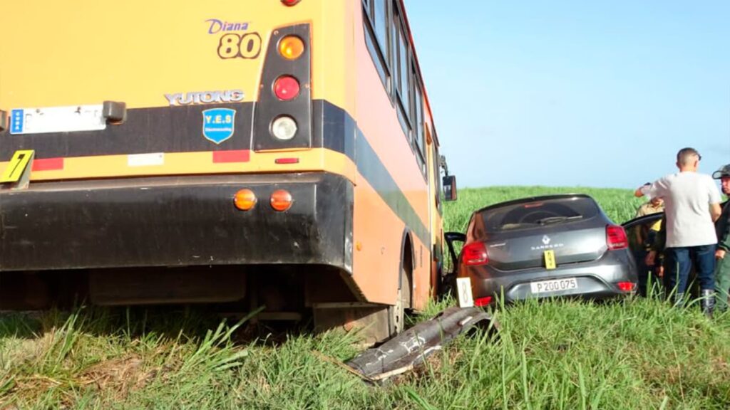 Accidente transito Sancti Spiritus Maja Taguasco 1