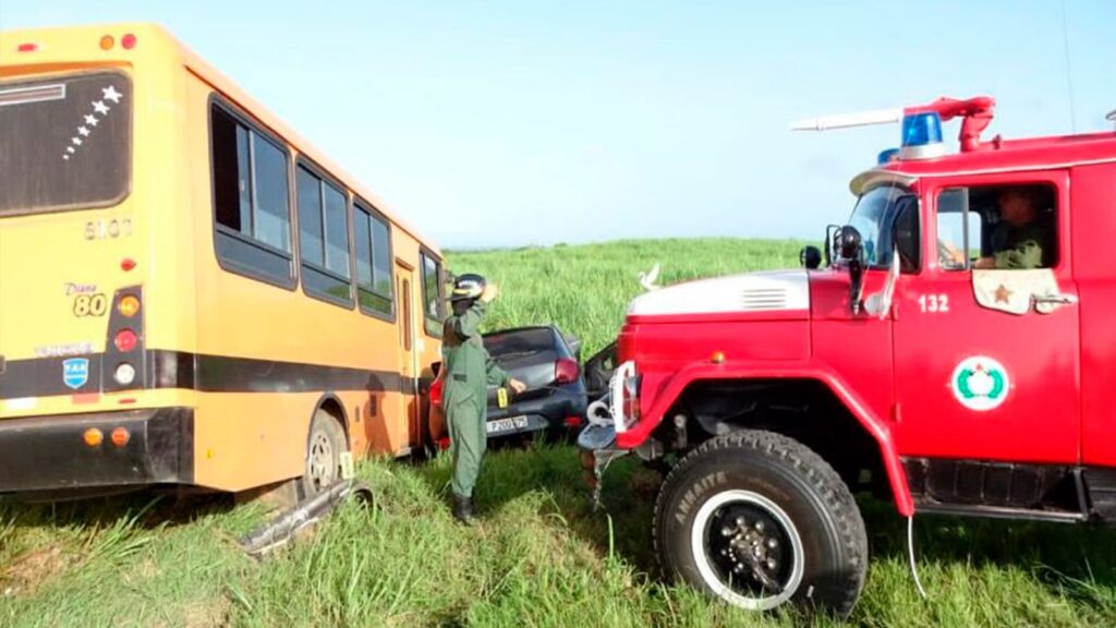 Accidente transito Sancti Spiritus Maja Taguasco