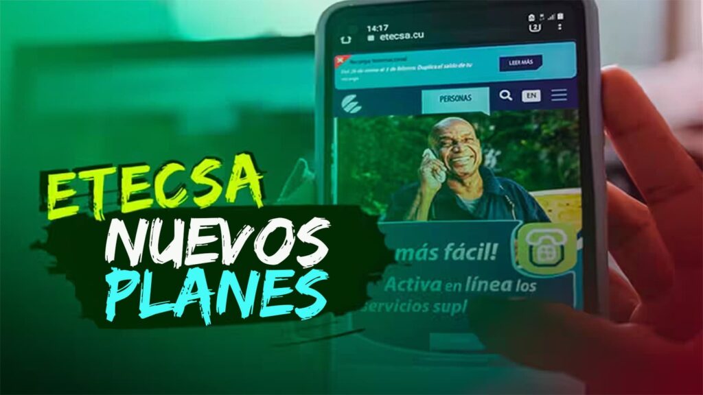 Etecsa anuncia nuevos planes de datos móviles en Cuba