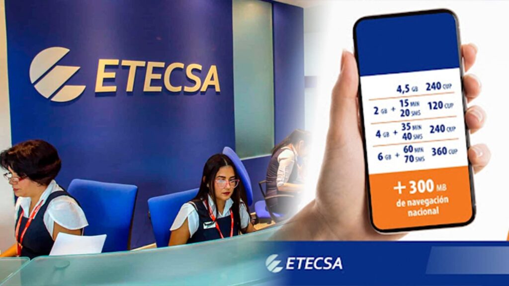 Etecsa datos estudiantes Cuba 2025