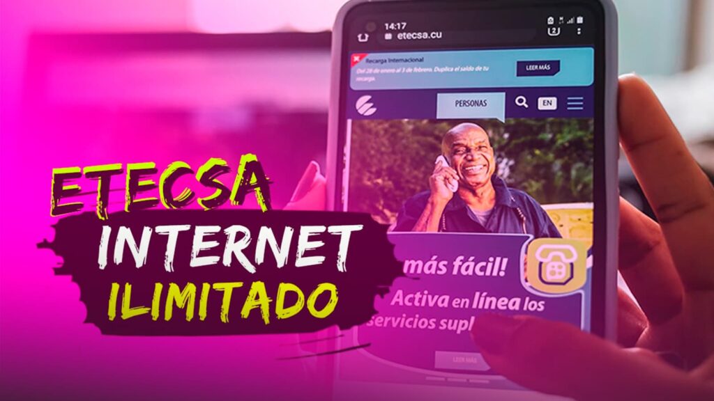 Recarga internacional ETECSA junio 2025 día de los padres