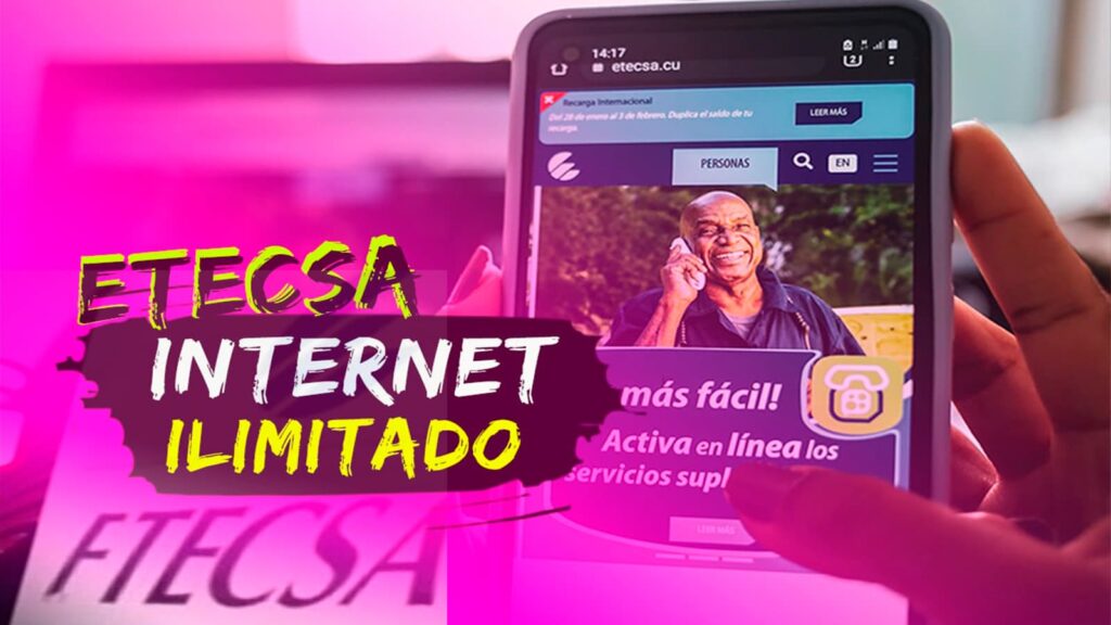 Etecsa recargas datos ilimitados julio 2025