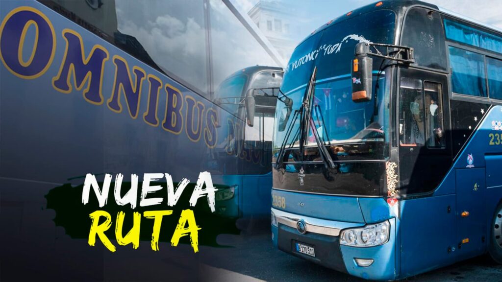 Nueva ruta Ómnibus Nacionales Cuba