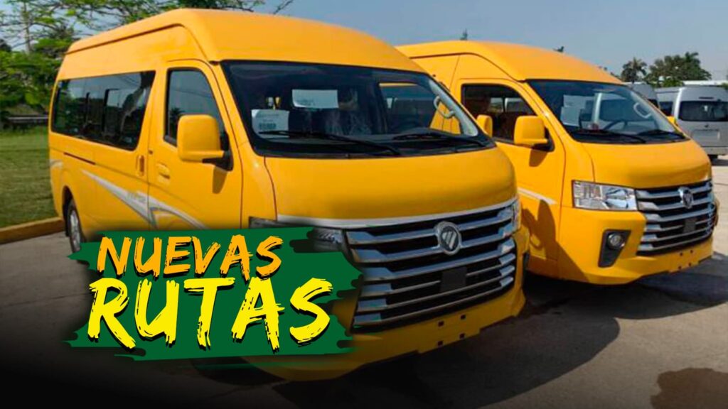 Nuevas rutas microbuses Habana