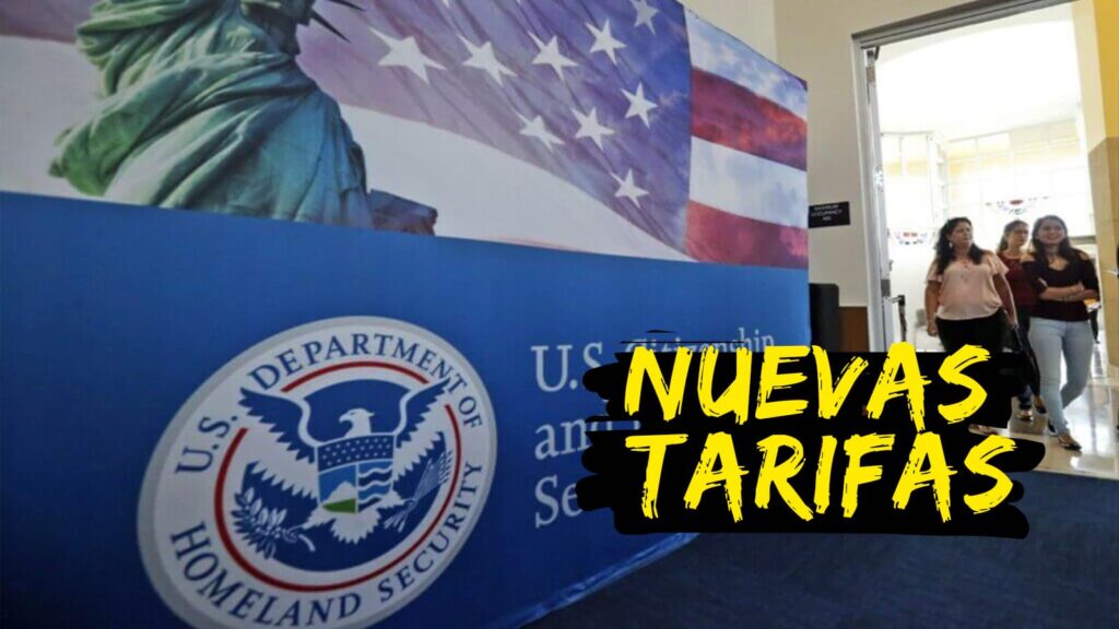 Nuevas tarifas migratorias EEUU 2025
