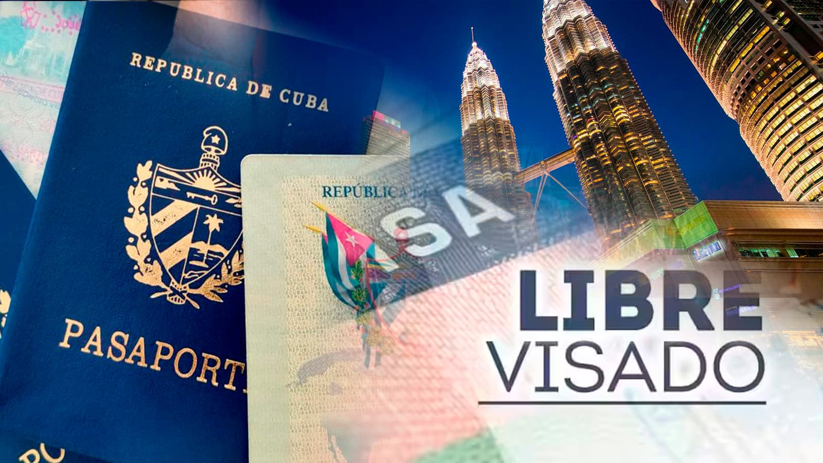 Países sin visa para cubanos pasaporte