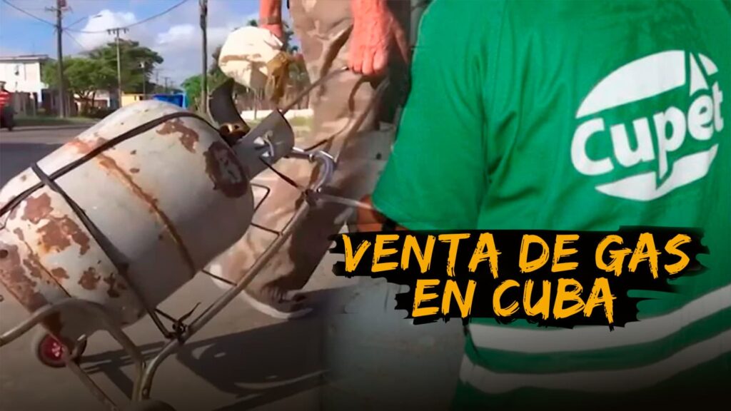 Suspensión venta gas licuado Cuba