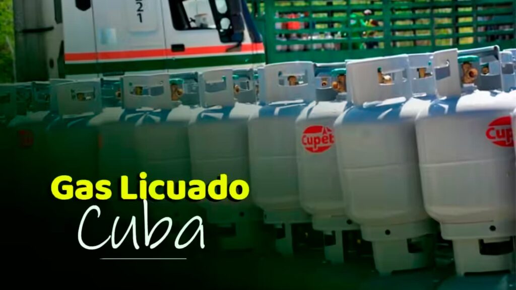 Venta gas licuado Cuba 2025