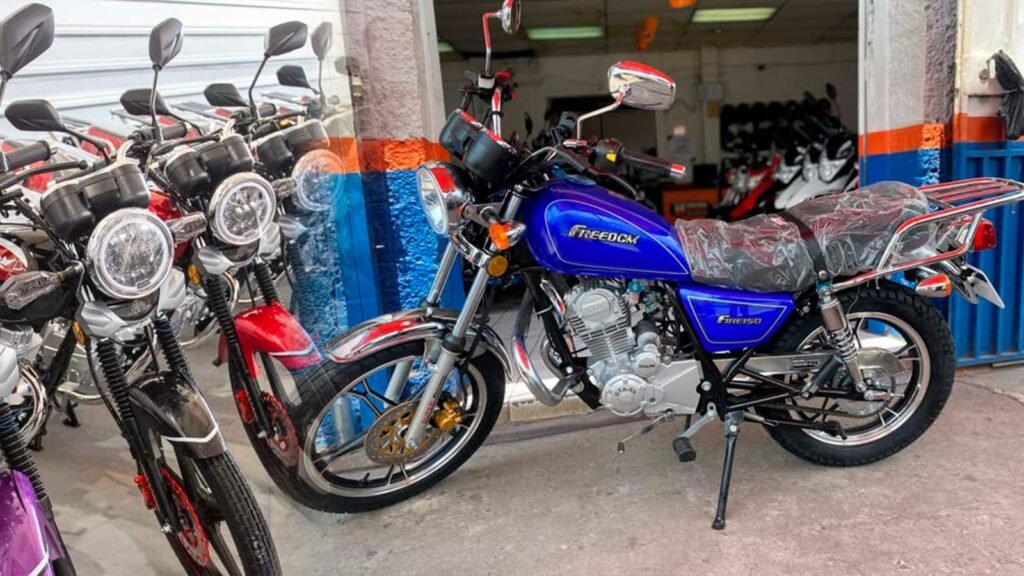 Venta motos en Cuba