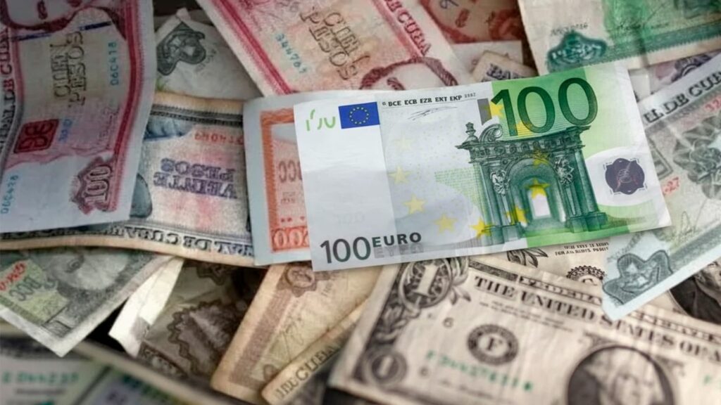 Euro Mercado informal Divisas en Cuba hoy