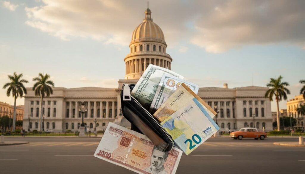 Euro y dólar marcan récords en el mercado informal de divisas en Cuba hoy