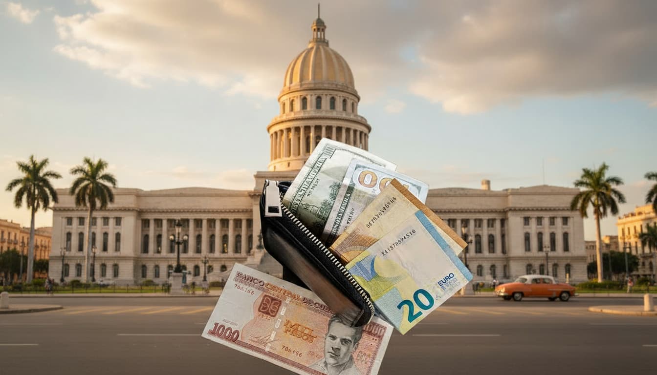Euro y dólar marcan récords en el mercado informal de divisas en Cuba hoy