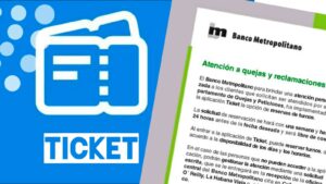 Banco Metropolitano Cuba Ticket
