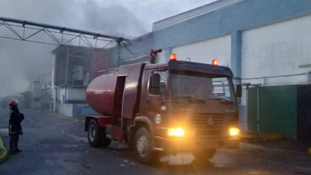 Incendio en La Coloma Pinar del Rio Cuba