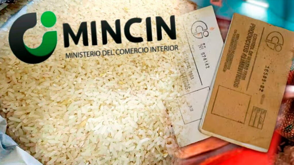 Mincin arroz donado China Cuba distribución